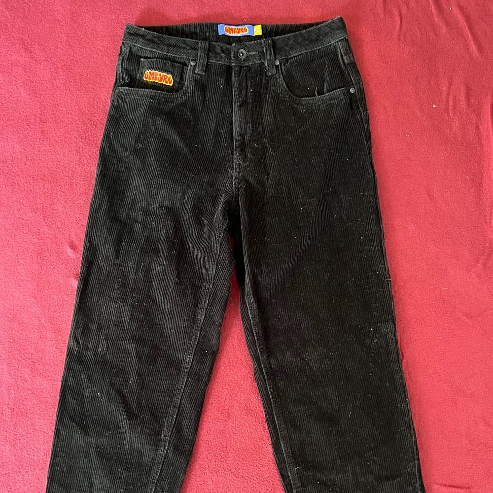 BLACK EMPYRE CORDUROY PANTS SIZE 30